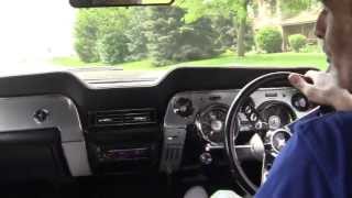 The Doc Drives His Right Hand Drive Mustang Going To London