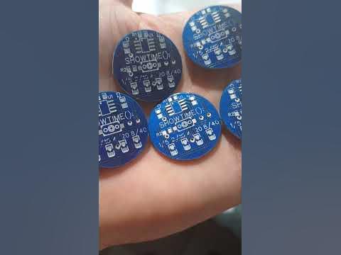 Мій бінарний годинник на ATtiny13 #arduino #opensource - YouTube
