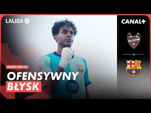 Bardzo Blisko Kolejnej Manity! Emocjonująca Końcówka Meczu! Levante - Barcelona, Skrót Meczu