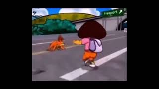 Dora Gets Ran Over By A Car