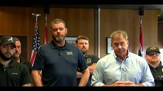 News conference after major drug bust in Gadsden