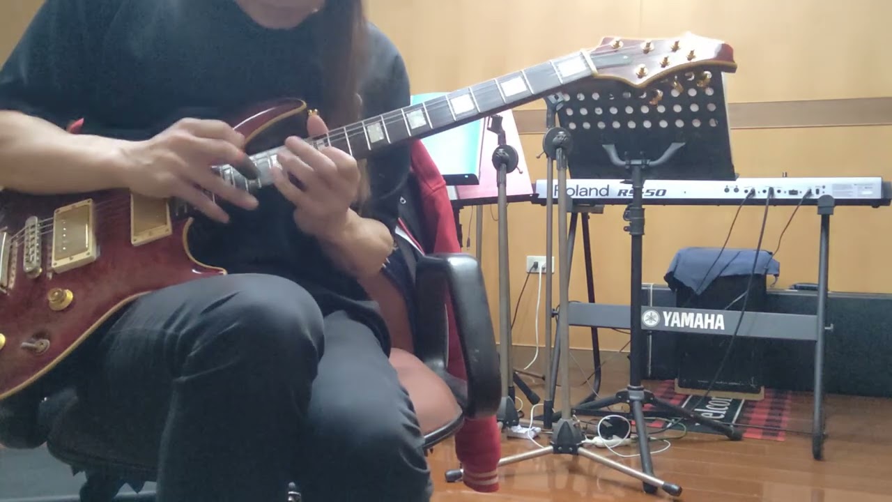 Dragonforce-valley of the damned outro guitar cover