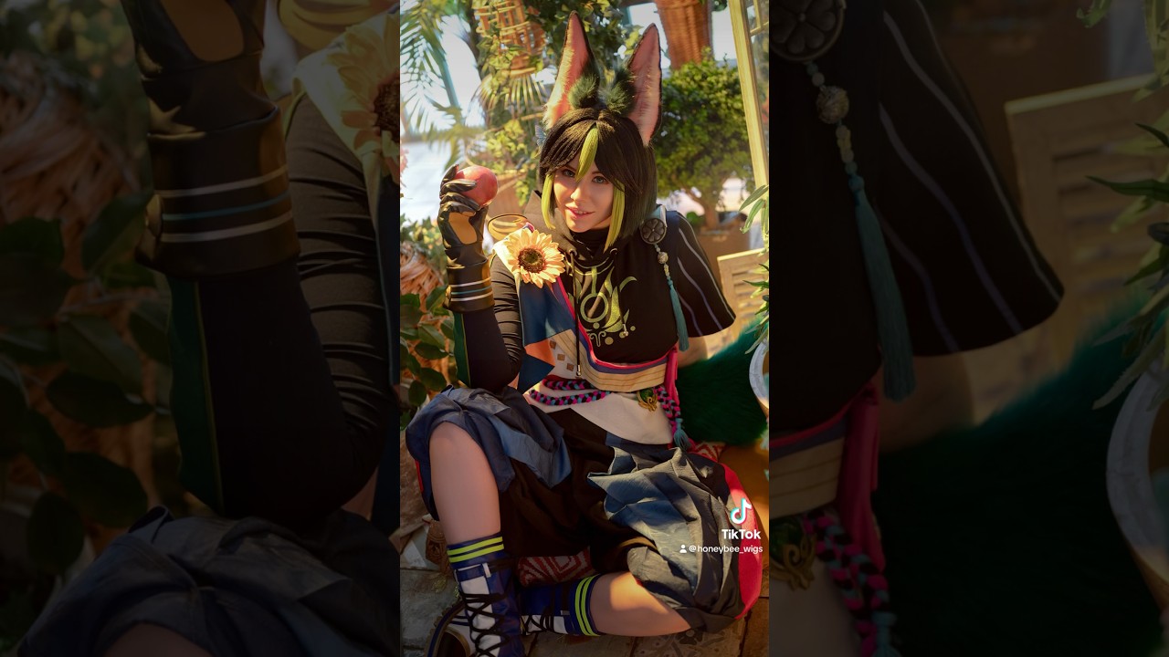 Мой косплей фотосет в Тигнари (Genshin Impact) #cosplay #косплей #genshinimpact #tighnari