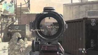 OMG! MSR QUAD SPAWN SNIPE FEED!(MW3) #33