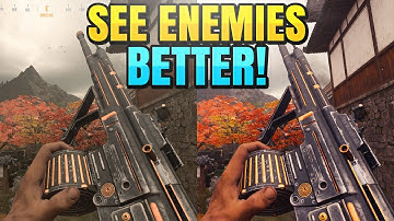 How to See Enemies Better on Call of Duty: Vanguard (Make Vanguard Look Better)
