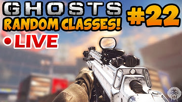 Ghosts Random Classes #22: "SHIPMENT REMAKE!" - COD Ghost Live w/ Unknown Player