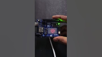 Arduino UNO R4 Unboxing 🔥 Built-in LED Matrix Animation  #arduino #arduinoproject #arduinotutorial