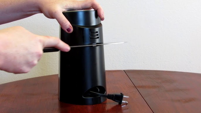 How to use an electric can opener  Cuisinart model CCO-50BKN is used for  the demo 