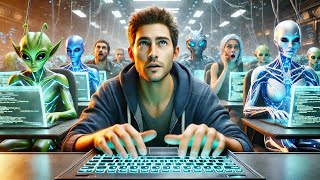 Alien Professor Assigns Impossible Coding Task—Human Completes It in a Single Line | Best HFY Story