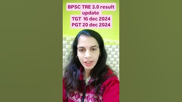 BPSC TRE 3.0 result date announced #bpsctreresult #bpsctre3 #bpscresult #viralvideo