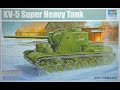 Build, Weather, and Winterize 1/35 Trumpeter KV-5 Russian Heavy Tank