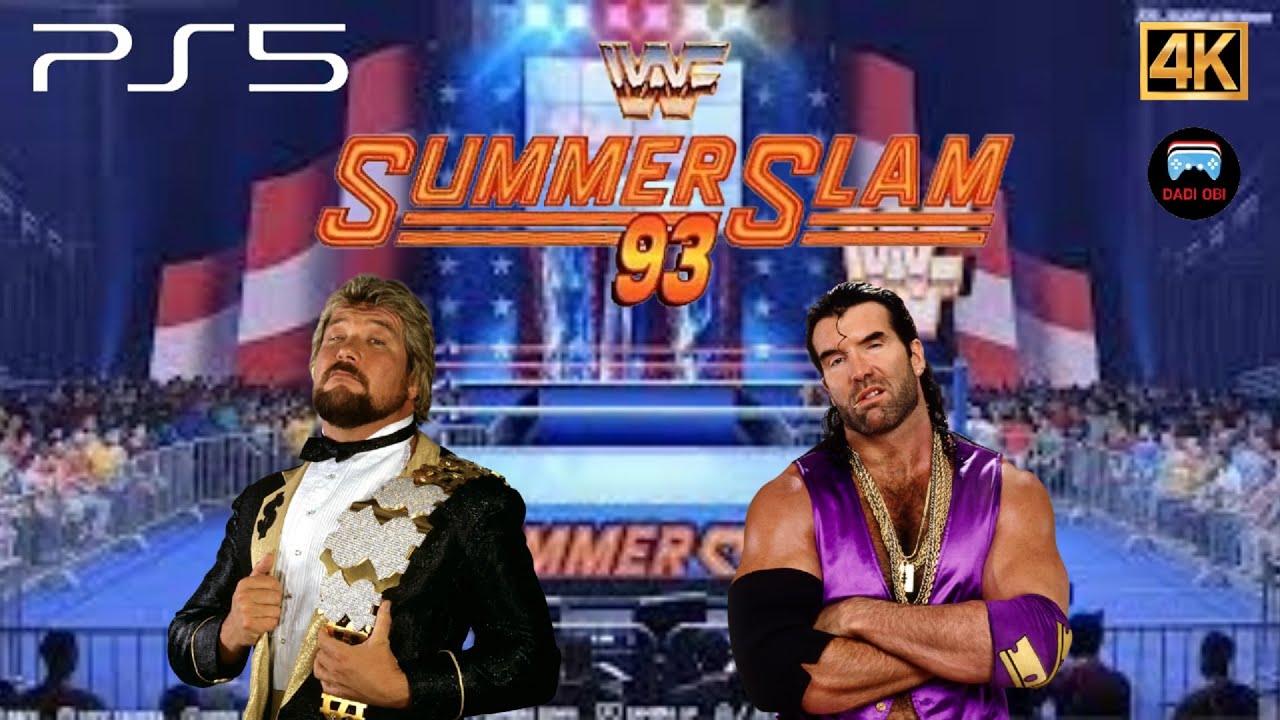 Ted DiBiase vs Razor Ramon - Summer Slam 1993 /WWE 2K25 / PS5