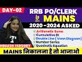 Day-02 🔥Last 5 Year Mains Data Interpretation & Misc | RRB PO & CLERK MAINS Quant | Minakshi