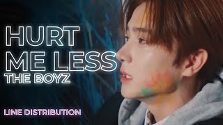 THE BOYZ - Hurt Me Less (환상통) (Line Distribution) | TheSeverus