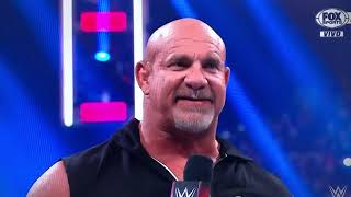 Goldberg faces Bobby Lashley and Spears MVP after he teases Goldberg's son