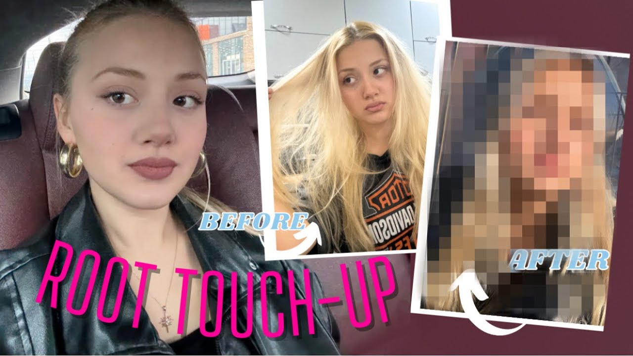 Root Touch-Up Tutorial | Dyeing My Roots at Home💇🏼‍♀️✨