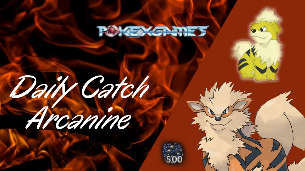 se aparece el hijo de Arcanine shiny #shinypokemon #arcanine #pokexgam