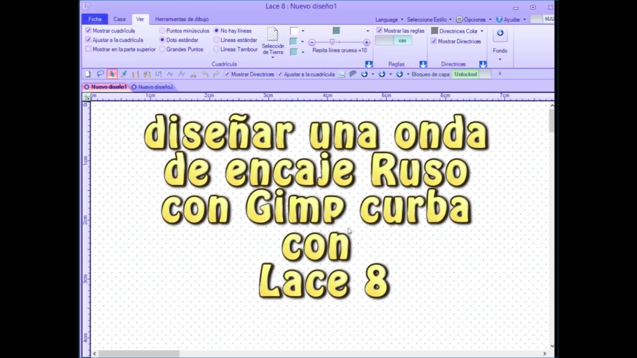 diseño de encaje ruso con Lace8