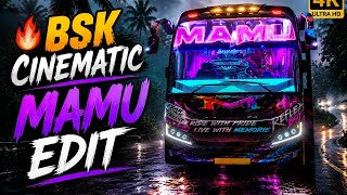 🔥 MAMU Livery Mass Entry in Bus Simulator Kerala 🤯 | Ultra Realistic Cinematic Forest Drive | BSK 4K screenshot 2