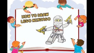 HOW TO DRAW NINJAGO | LEGO MOVIE GAME | EASY DRAWING STEP BY STEP TUTORIAL #shorts screenshot 5
