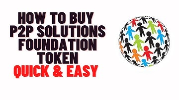 how to buy p2p solutions foundation token on trustwallet