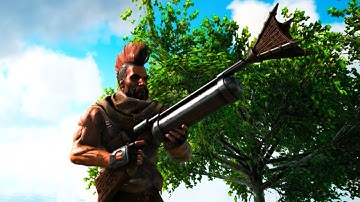 Searching the ENTIRE Island For a HARPOON LAUNCHER! - Let