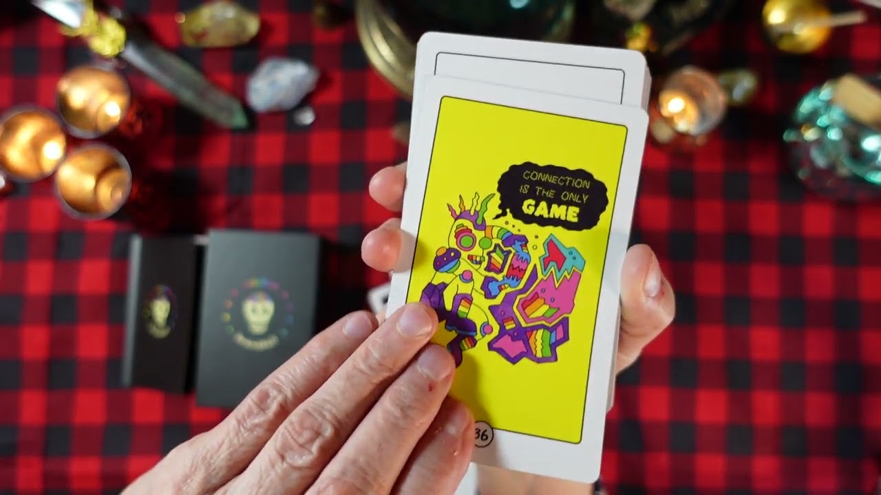 RAINBOW BRAINSKULL ORACLE DECK (2024) -Review- DESIGNED TO HELP YOU RECONNECT WITH YOUR HIGHER SELF