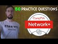 Comptia network n10008 50 practice exam questions with answers explained