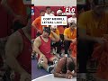 Coby Merrill TECHS Dreshaun Ross in round 1 of the U20 World Team Trials finals 🤯