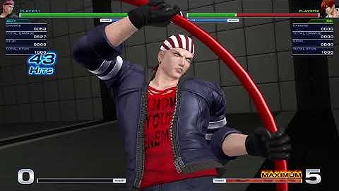 KoF XIV Billy Kane 85% Combo