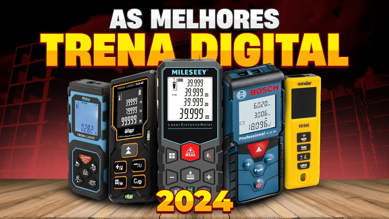 As Melhores Trenas Digitais a Laser em 2024: Guia Completo - YouTube