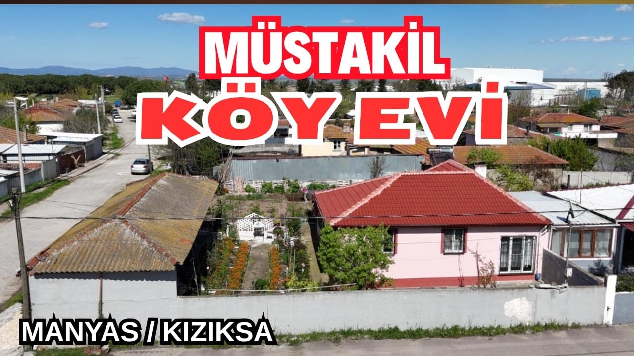 505-635 m2 Arsa İçerisinde Müstakil Köy Evi
