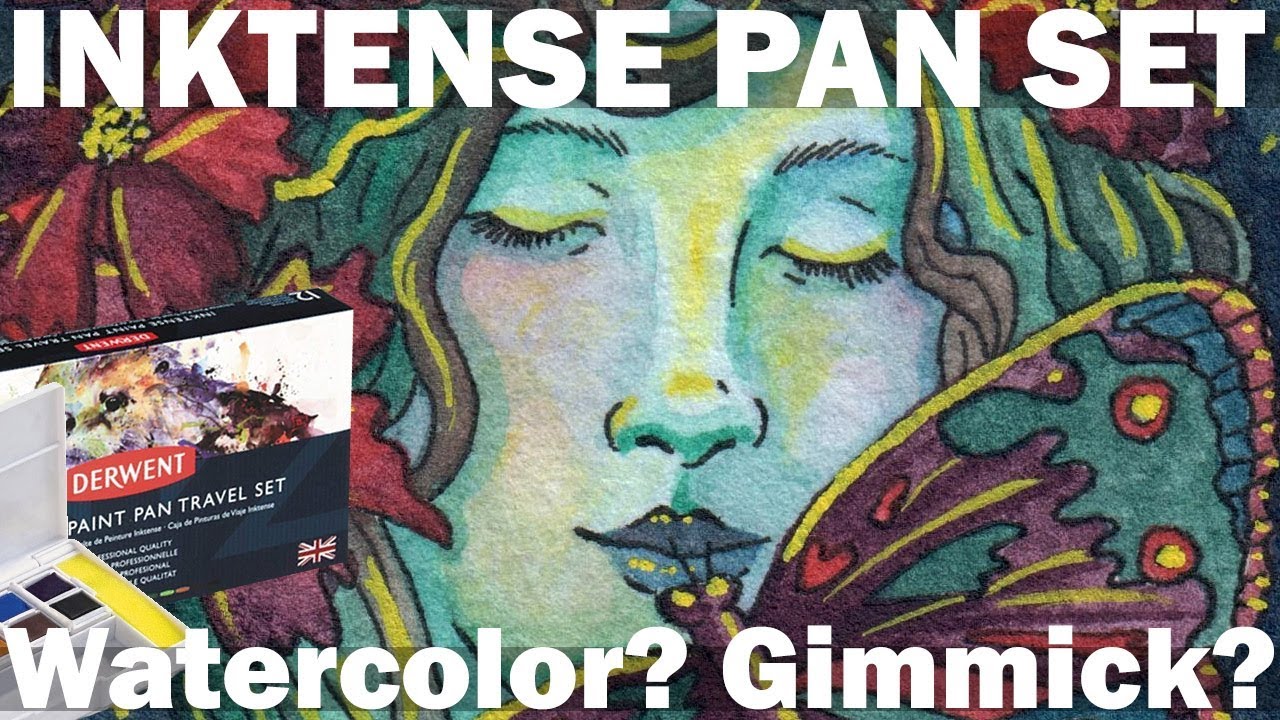 Derwent Inktense Paint Pan Set #02