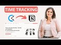 Time tracking avec notion et clockify 