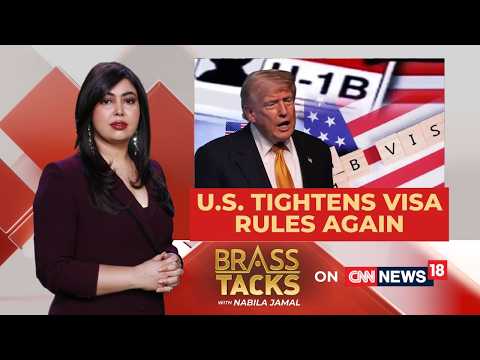 Trump Administration Eyes Stricter H-1B, Green Card & Student Visa Rules | #brasstacks | News18