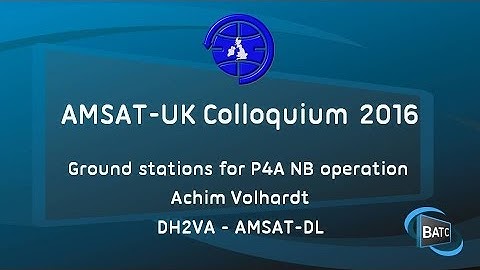 Groundstations for P4A NB operation - Achim Volhardt DH2VA