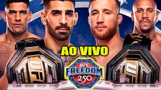 AO VIVO - ALEX POATAN vs CIRYL GANE no UFC 250 - Topuria vs Gaethje TODAS AS LUTAS analisadas
