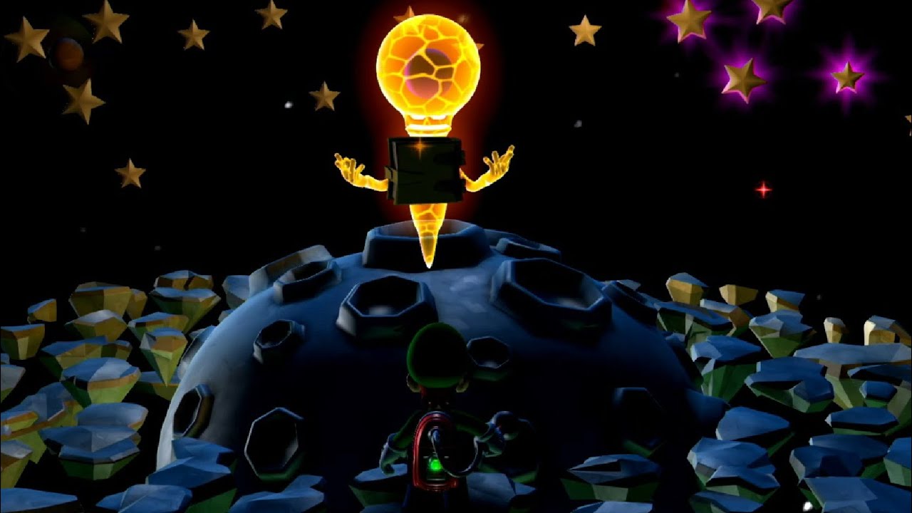 Boss Battle! Luigi fights ghosts in space Luigi's Mansion 2 HD #25