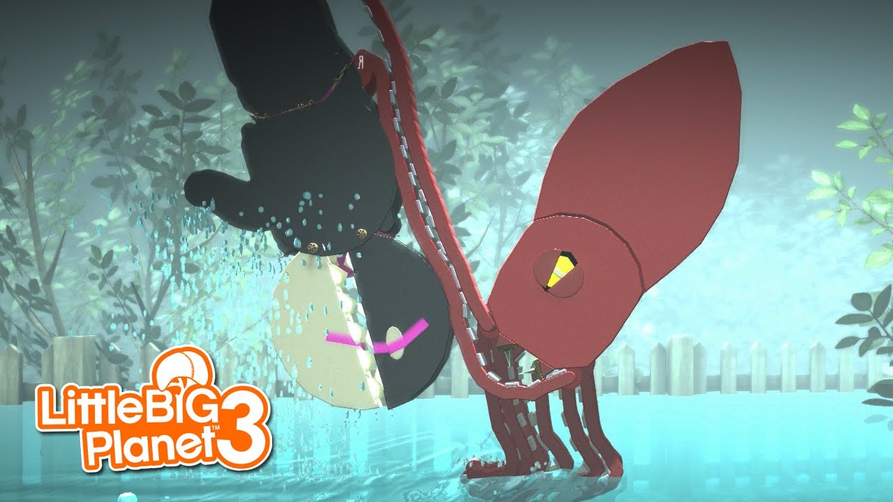 This Whale Can Fly? - Killer Whale vs. Giant Squid [LittleBigPlanet 3 ...