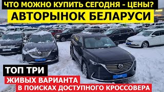 Цены на автомобили 2024 в Беларуси кроссоверы Mazda CX-9 Renault Koleos Sandero Stepway