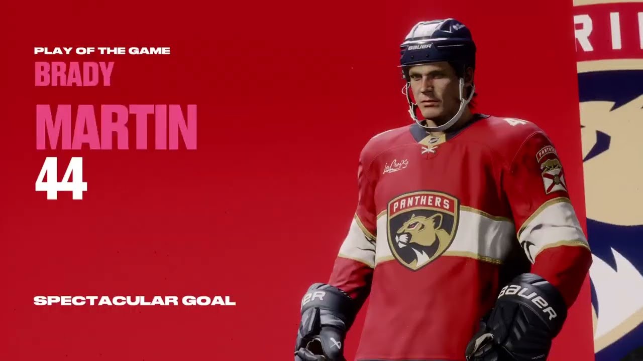 NHL 26 HUT Play of the Game - Brady Martin (PS5) Spectacular Goal 