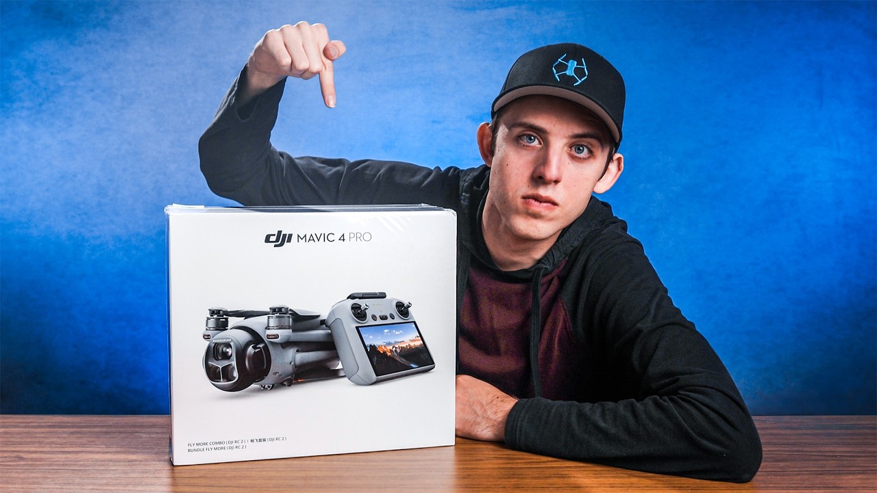 I Got One In The US | DJI Mavic 4 Pro Unboxing | Fly More Combo - YouTube