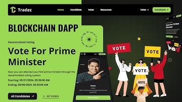 🚀 Create a Blockchain Voting DApp with Next.js & Solidity | Complete Beginner Project Tutorial