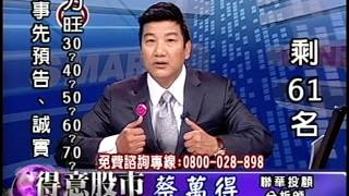 20141104 1700  蔡萬得 得意股市