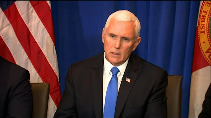 Pence meets with Fla. Gov DeSantis on coronavirus