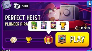 plunder parties perfect heist solo challenge | match masters | plunder parties solo