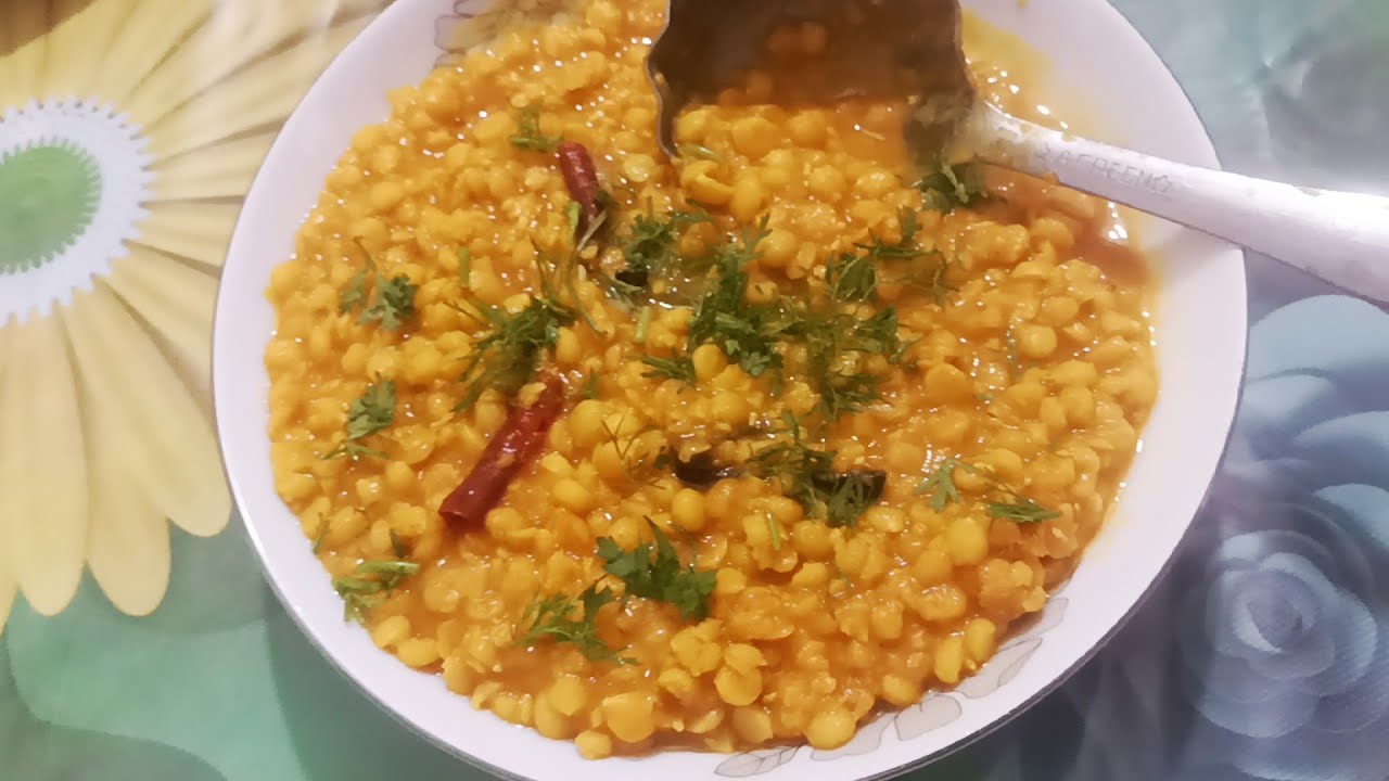 সাধারণ ছোলার ডাল এভাবে রান্না করলে অসাধারণ লাগবে😍Chular dal recipe!!