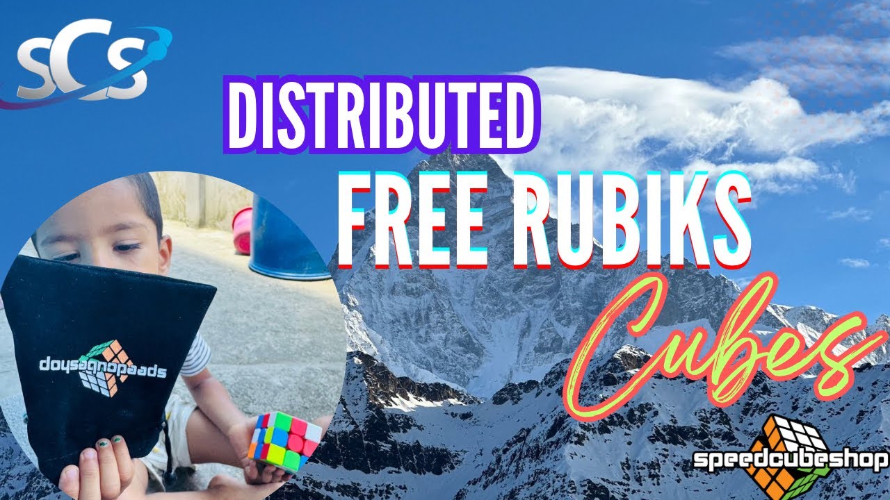 Free cubes distribution // cubes sent by: @SpeedCubeShopOfficial # ...