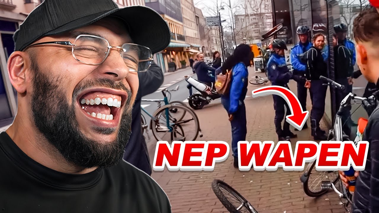 Handhaving Trekt Nep Wapen..🤣