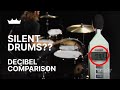 Remo: Silentstroke Drumhead Decibel Comparison